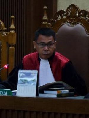 Ketua Majelis Halim Nawawi Pamulango saat mimpin sidang di Pengadilan Tipikor Jakarta, Selasa (29/11/2016).