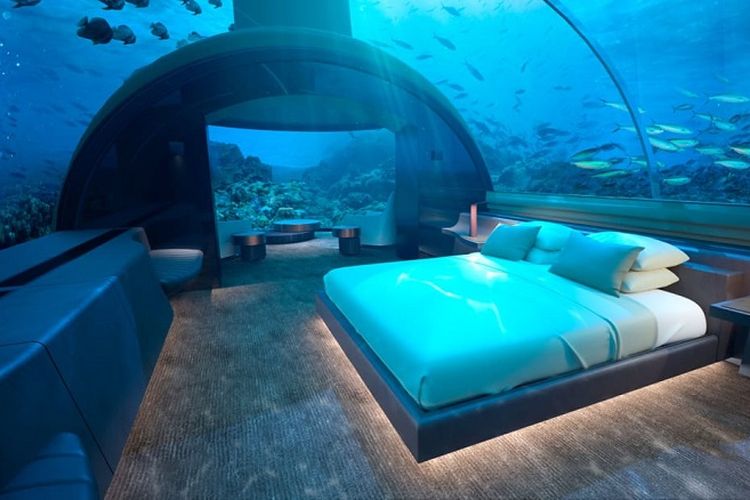 Hotel Bawah Laut Pertama Di Dunia Bakal Dibangun Di Maldives