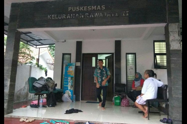 Puskesmas Kelurahan Rawajati II, Pancoran, Jakarta Selatan, Jumat (9/2/2018).