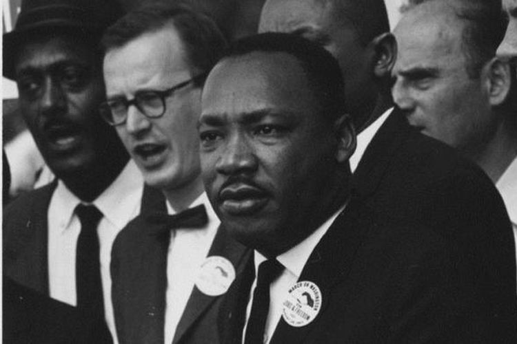 Tokoh pergerakan kulit hitam AS, Martin Luther King.