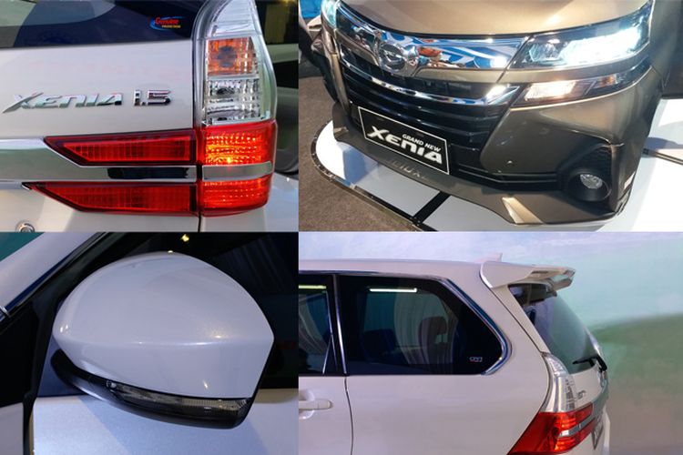 Tampilan baru Daihatsu Xenia facelift