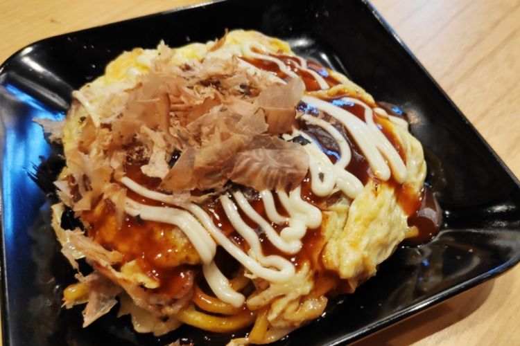 Okonomiyaki di Shabu Jin.