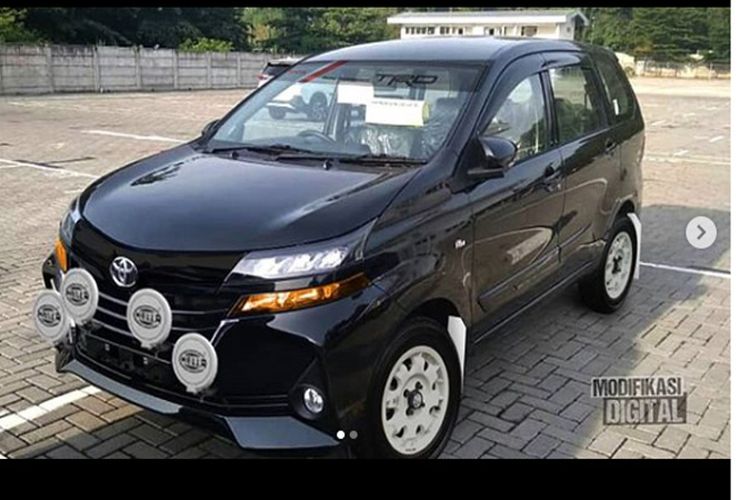 Belum Meluncur Avanza  Baru Sudah Dimodifikasi Rally Look 