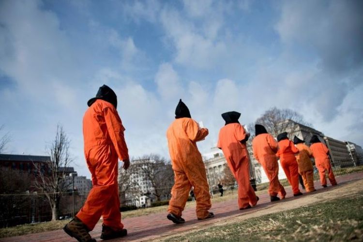 Penjara militer AS di Teluk Guantanamo, Kuba. Gambar diambil pada 26 Januari 2017. (AFP via Yahoo)