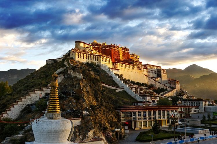 Istana Potala, Tibet.