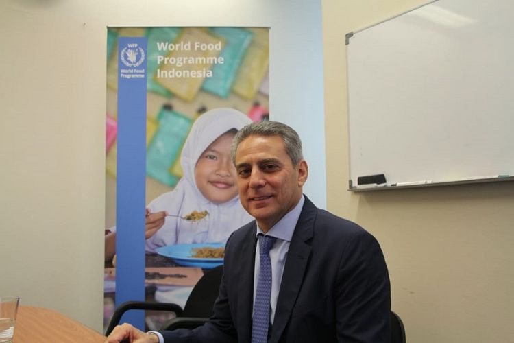 Direktur Regional Timur Tengah, Afrika Utara, Asia Tengah dan Eropa Timur World Food Programme (WFP) Muhannad Hadi.