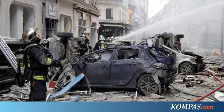 Ledakan Kuat di Toko Roti Paris, 12 Orang Terluka Serius