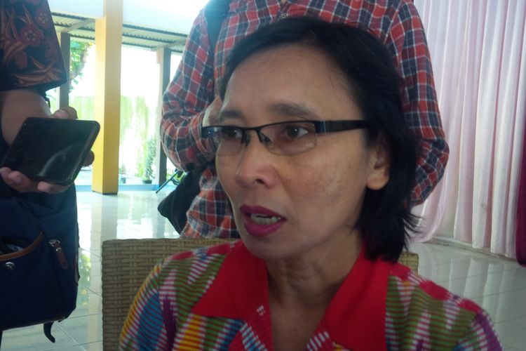 Kepala Seksi Pengembangan Pasar Disporapar Provinsi Jateng, Tanti Apriani, Selasa (26/2/2019).