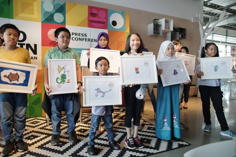 15 gambar terpilih dalam IKEA Drawing Competition Indonesia