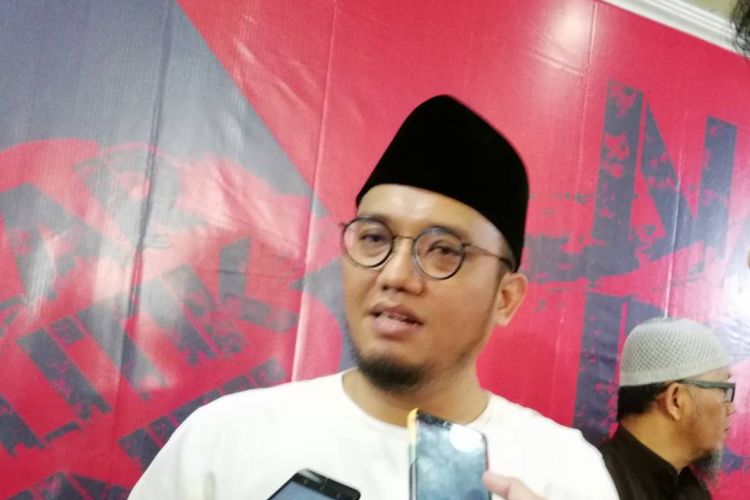 Ketua Pemuda Muhammadiyah Dahnil Anzar Simanjuntak saat ditemui di Gedung PP Muhammadiyah, Rabu (28/2/2018)