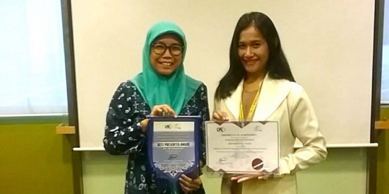 Mahasiswa Program Studi S2 Teknik Pertanian UGM, Patriasia Hesti Tri Nugraheni meraih gelar Best Presenter dalam seminar 7th International Conference on Applied Sciences and Engineering Application (7th ICASEA) di Malaysia.
