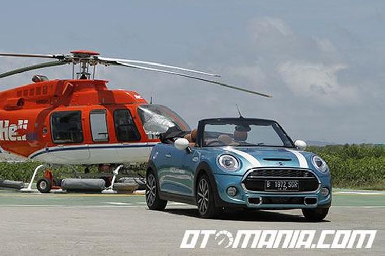 Mini Cooper S Cabriolet dijajal pada ajang MINI Adventure di pulau Bali