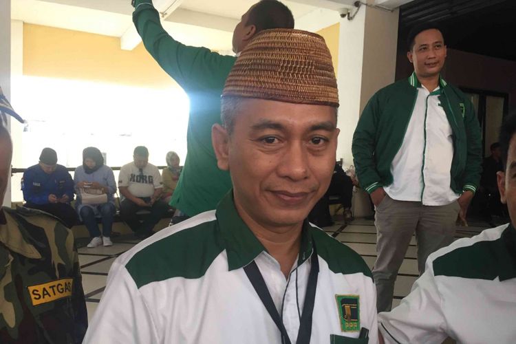 Ketua DPW Partai Persatuan Pembangunan ( PPP) DKI Jakarta Abdul Aziz mengatakan, adik ipar Wakil Gubernur DKI Jakarta Sandiaga Uno mendaftar sebagai bakal calon legislatif dari PPP, Selasa (17/7/2018). 