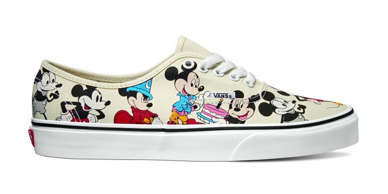 vans x mickey mouse
