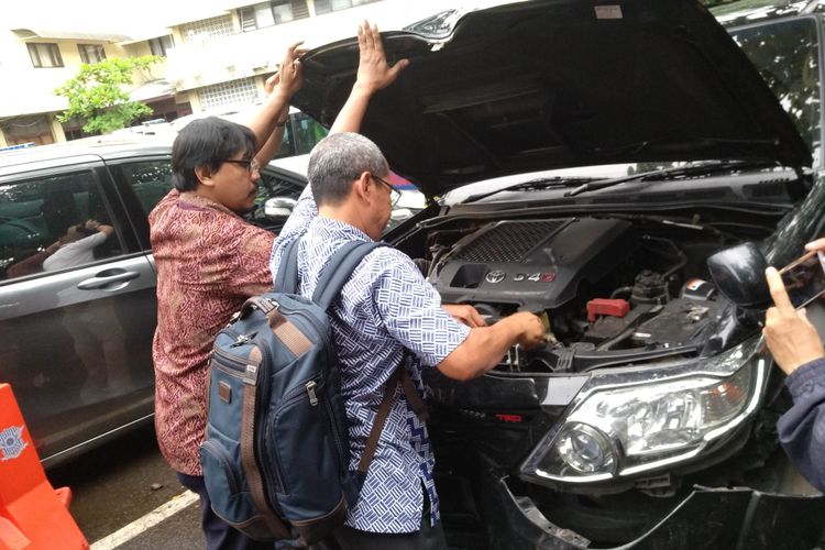 Tim Toyota Mulai investigasi Fortuner yang bawa Setnov