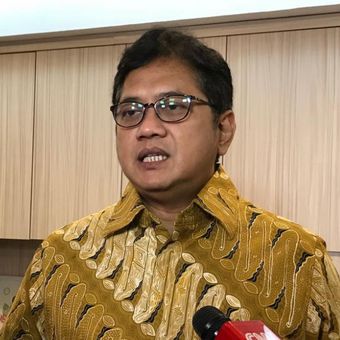 Wakil Ketua Umum PAN Viva Yoga Mauladi, di Kompleks Parlemen, Senayan, Jakarta, Rabu (25/7/2018).