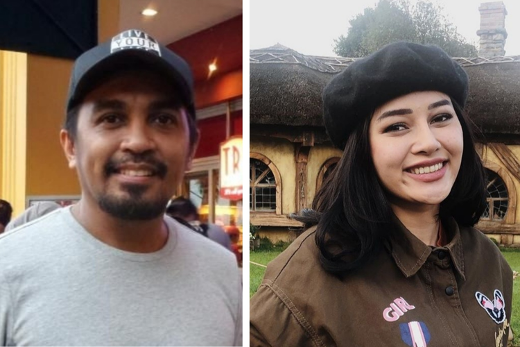 Penyanyi Glenn Fredly dan pedangdut Mutia Ayu.