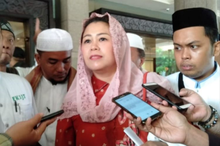 Yenni Wahid Di Surabaya, Minggu (7/4/2019)