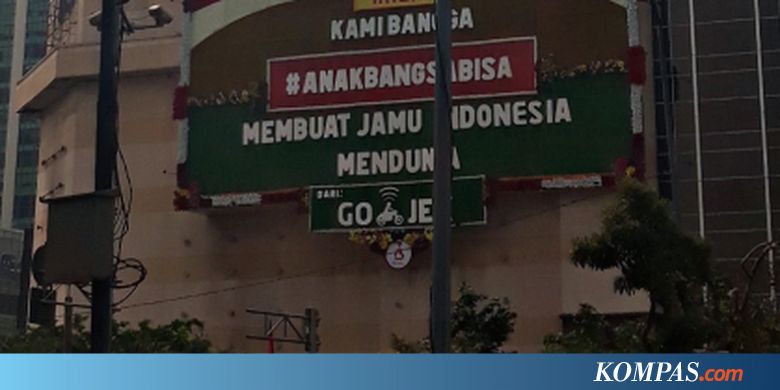 Viral Karangan Bunga Raksasa, Ini Kata Go-Jek