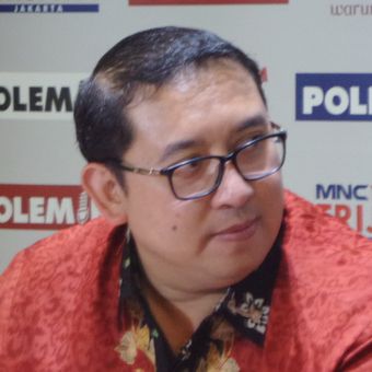 Wakil Ketua DPR RI Fadli Zon dalam sebuah acara diskusi di Cikini, Jakarta Pusat, Sabtu (9/12/2017).