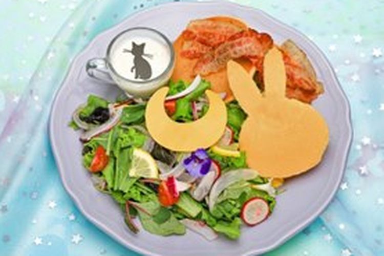 Sajian di Sailor Moon Cafe