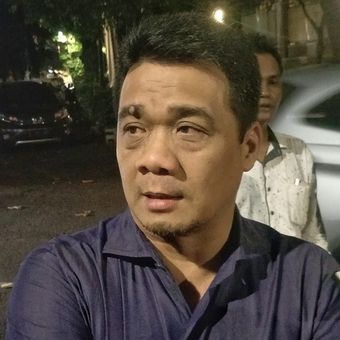 Ketua DPP Partai Gerindra Ahmad Riza Patria saat ditemui di kediaman Prabowo Subianto, Jalan Kertanegara, Jakarta Selatan, Kamis (25/4/2019).