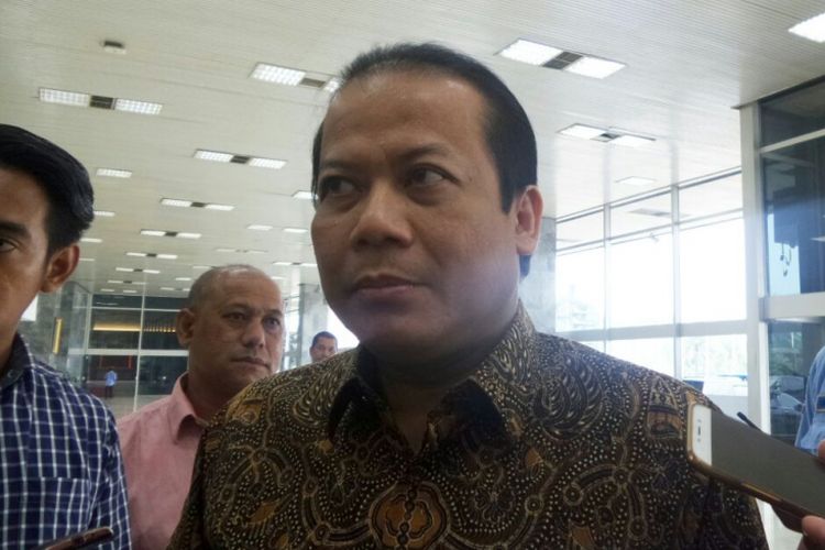 Wakil Ketua DPR RI Taufik Kurniawan di Kompleks Parlemen, Senayan, Jakarta, Rabu (1/11/2017).