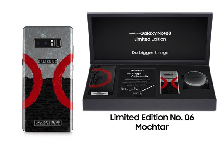 Galaxy Note 8 Limited Edition Mochtar Sarman
