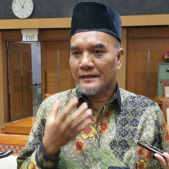 Wakil Ketua Komisi VIII DPR Marwan Dasopang saat ditemui di Kompleks Parlemen, Senayan, Jakarta, Senin (26/8/2019).