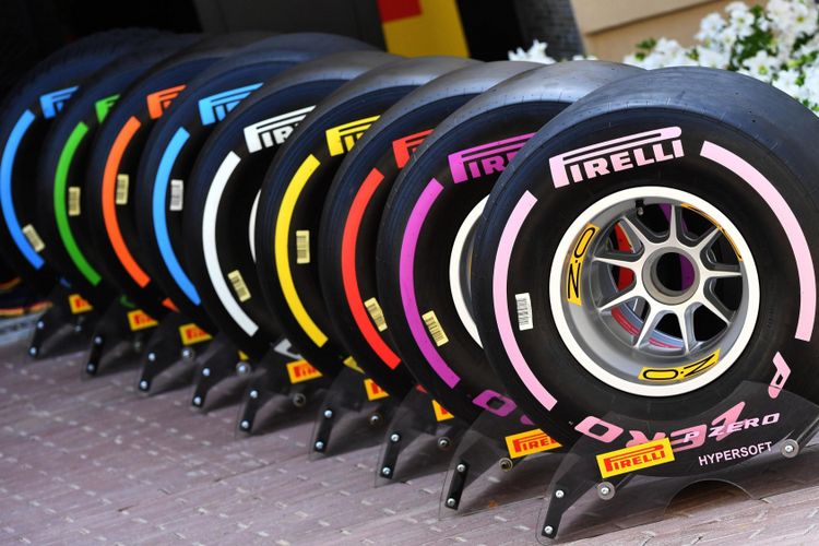 Pilihan ban Pirelli untuk Formula 1 musim 2018.