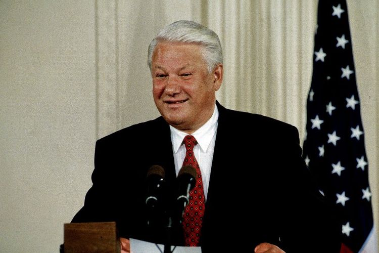Presiden Boris Yeltsin pada tahun 1994.