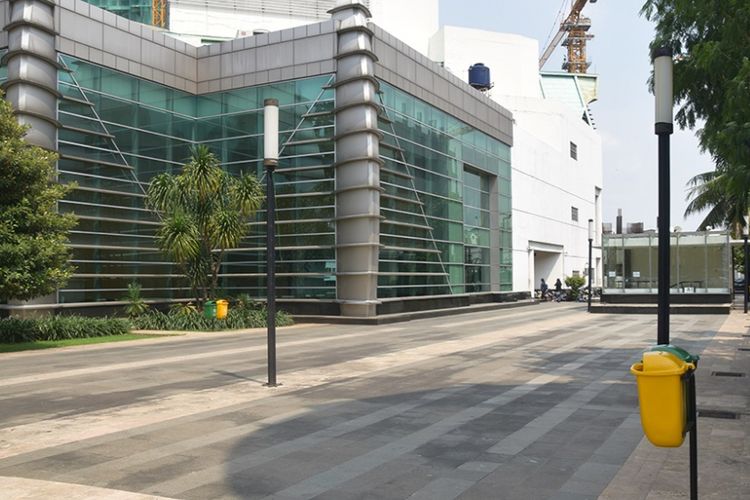 Plaza Teater Kecil di Taman Ismail Marzuki, Jakarta.