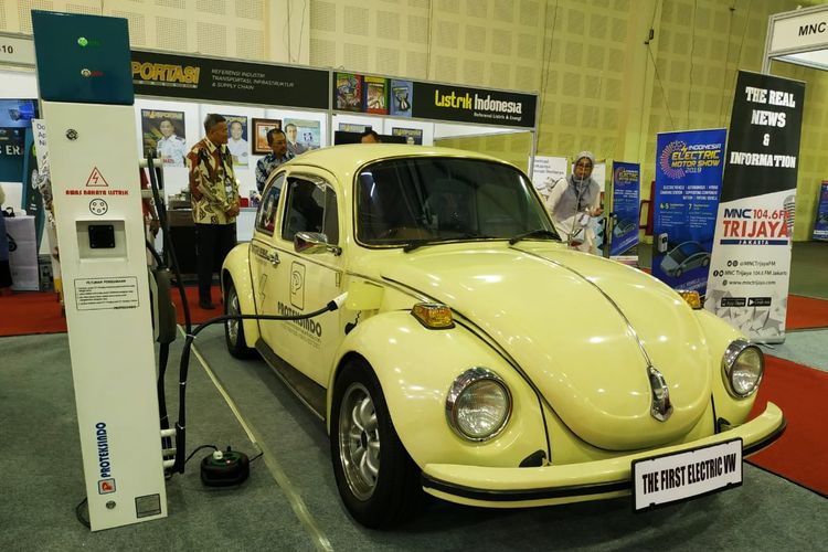 VW Kodok bermesin listrik