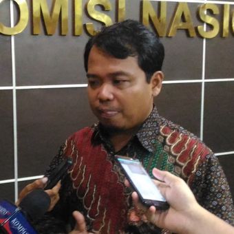 Ketua KPAI Susanto saat ditemui di gedung Komnas HAM, Jakarta, Jumat (23/11/2018). 