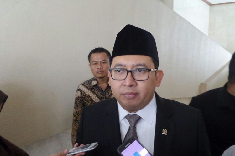 Wakil Ketua DPR RI Fadli Zon di Kompleks Parlemen, Senayan, Jakarta, Kamis (6/7/2017).