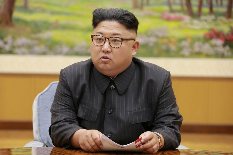 Pemimpin Korea Utara Kim Jong Un. 