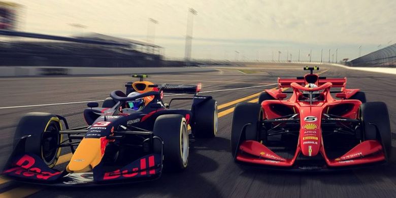 F1 memperlihatkan desain mobil balap mereka untuk masa depan