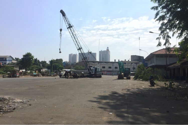 Terminal Lama Depok, Jalan Margonda Raya, Senin (6/8/2018)