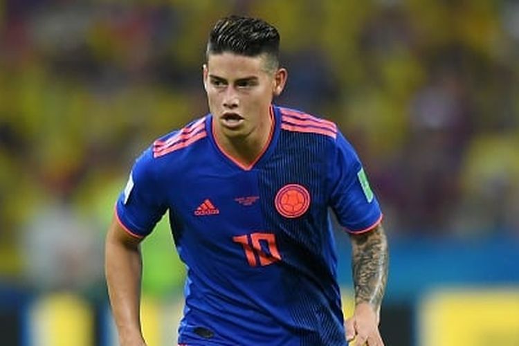 Gaya Rambut James Rodriguez