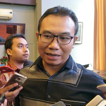 Mantan Komisioner Komisi Pemilihan Umum (KPU) RI, Sigit Pamungkas, ketika ditemui dalam sebuah diskusi di Gado-gado Boplo, Menteng, Jakarta, Sabtu (20/1/2018).