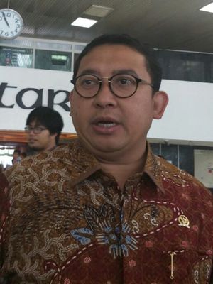 Wakil Ketua DPR Fadli Zon di kompleks parlemen, Rabu (5/12/2018). 
