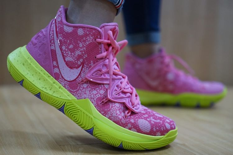 Nike Kyrie 5 Patrick Star, Kuatnya Detail