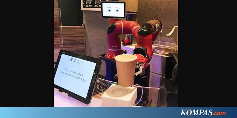 Pengunjung di Kafe Ini Akan Dilayani Robot Barista