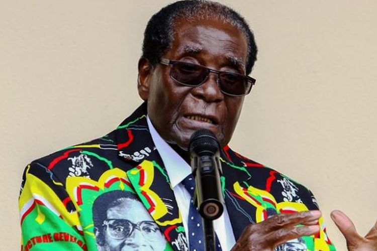 Mantan presiden Zimbabwe, Robert Mugabe.