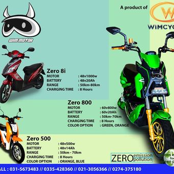 Deretan produk motor listrik Wim Motor