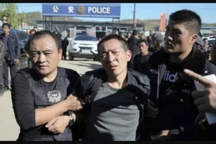 Wang Lei, satu dari dua narapidana yang kabur dari penjara di China telah kembali ditangkap pada Sabtu (6/10/2018).
