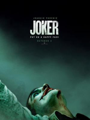 Poster film Joker dengan bintang Joaquin Phoenix