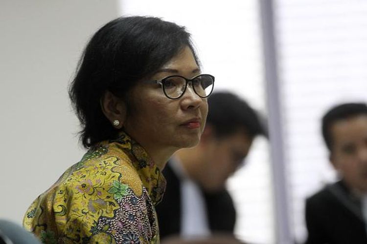Karen Agustiawan saat menjabat Direktur Utama Pertamina