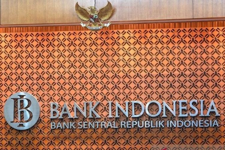 Logo Bank Indonesia (BI) Jakarta.