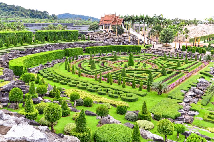 Nong Nooch Tropical Garden di Pattaya, Thailand.